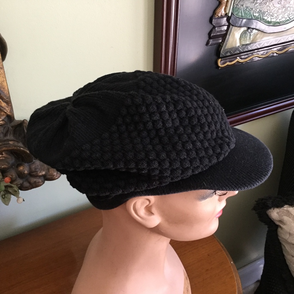 Black Knit Cap